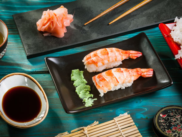 Nigiri cu crevete