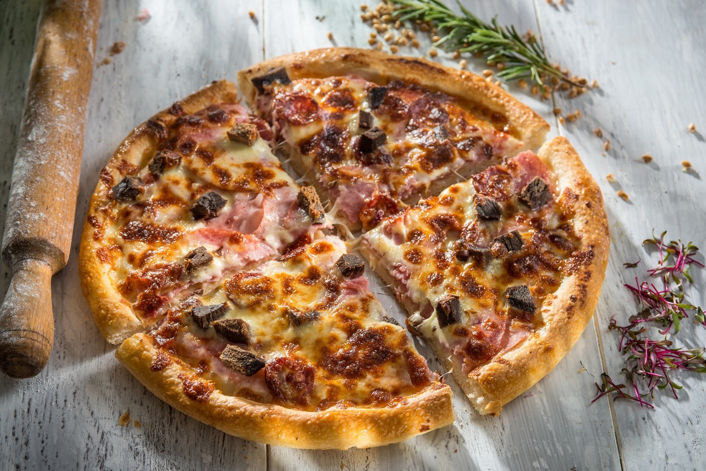 Pizza Meat Feast Express Chef