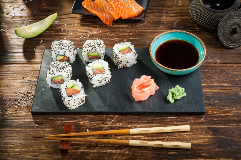 Salmon Avocado Roll