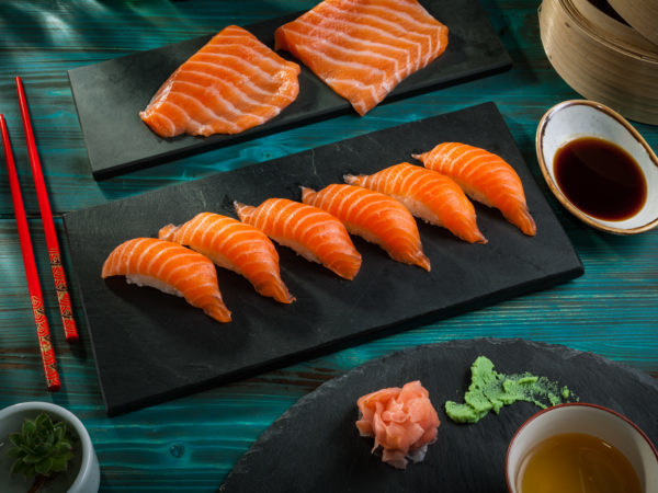 Salmon Nigiri 6 buc