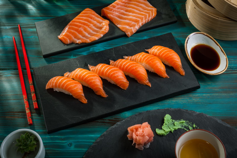 Salmon Nigiri 6 buc