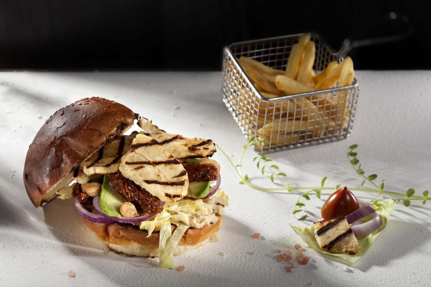 Halloumi Burger Express Chef