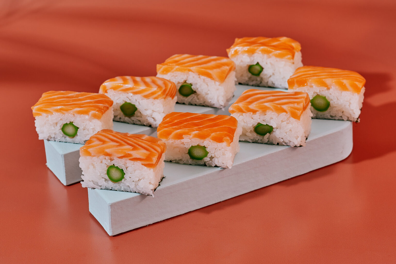 Salmon Oshi Sushi Express Chef Delivery