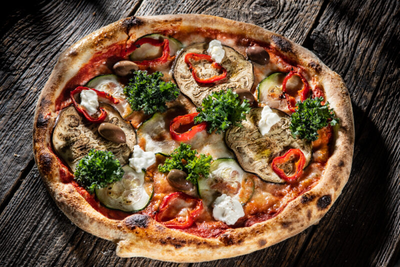 Pizza Ortolana Express Chef Delivery